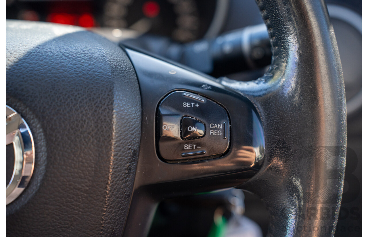 3/2013 Mazda BT-50 XTR Hi-Rider (4x2) Dual Cab Utility Gunmetal Blue Turbo Diesel 3.2L