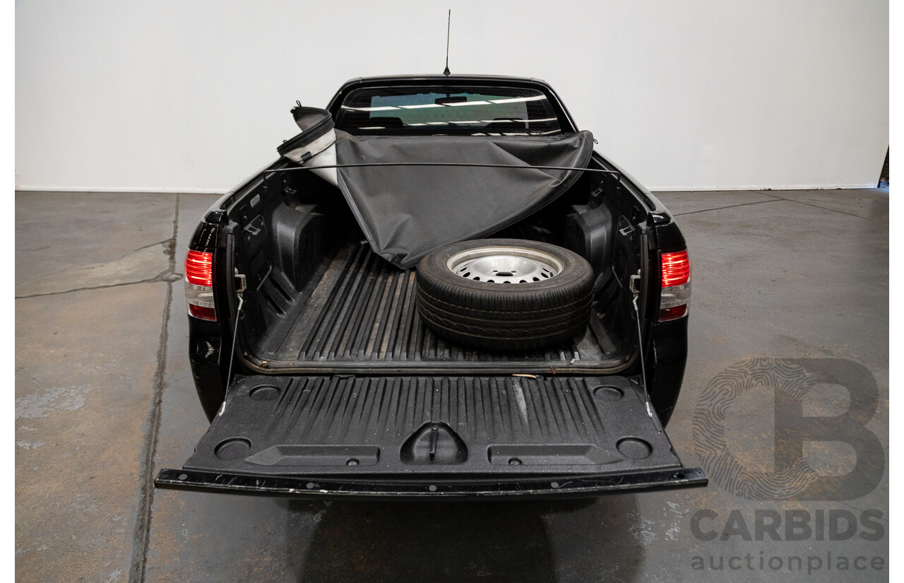 11/2010 Holden Commodore SV6 VE II Utility Black 3.6L
