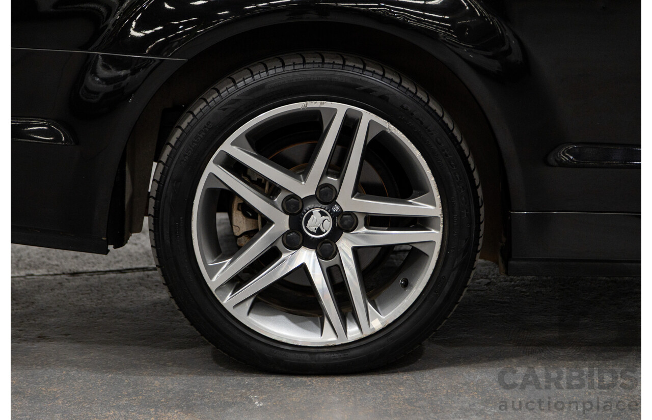 11/2010 Holden Commodore SV6 VE II Utility Black 3.6L