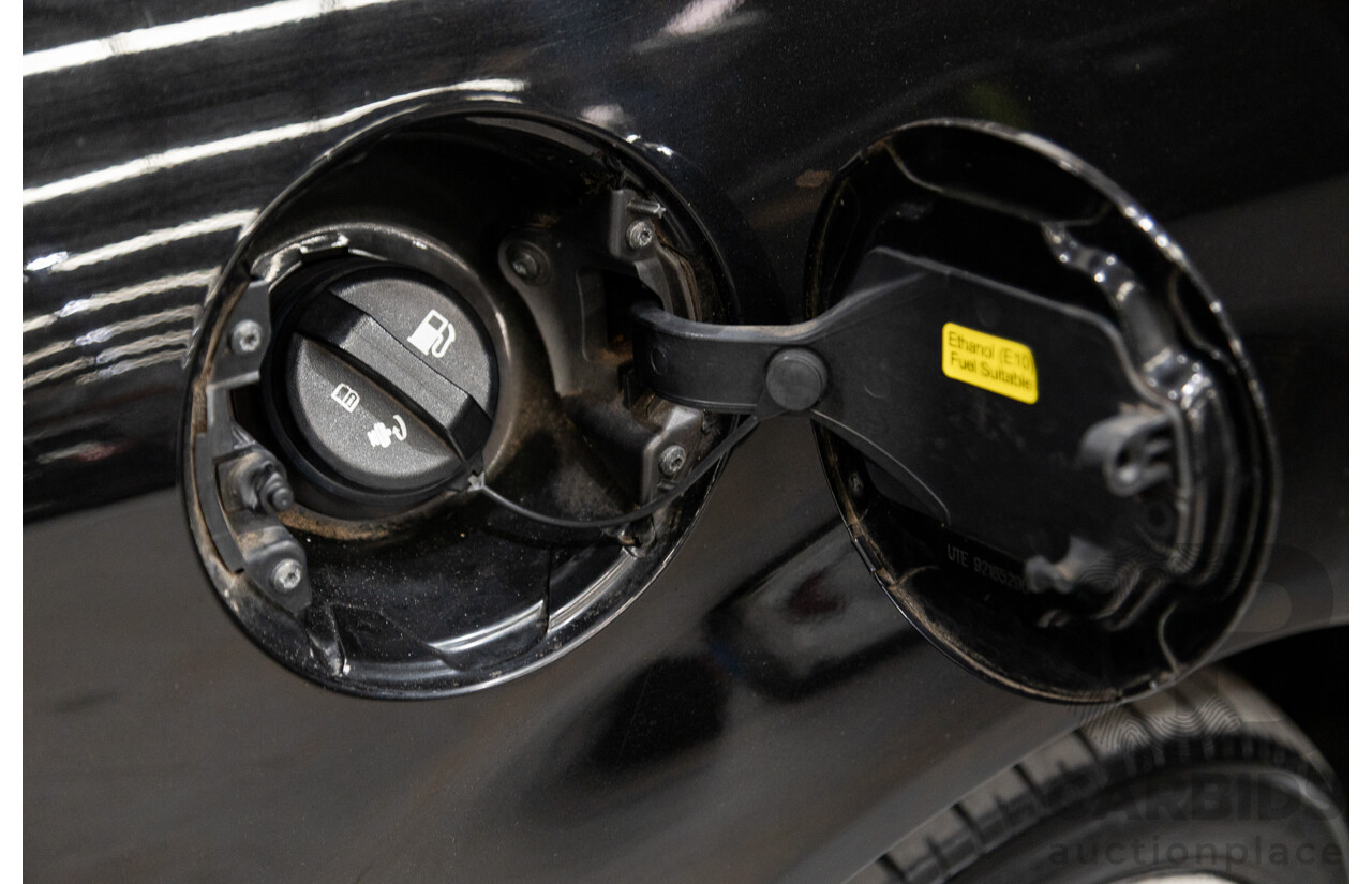 11/2010 Holden Commodore SV6 VE II Utility Black 3.6L