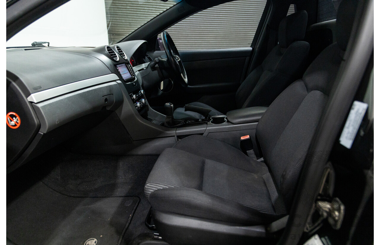 11/2010 Holden Commodore SV6 VE II Utility Black 3.6L