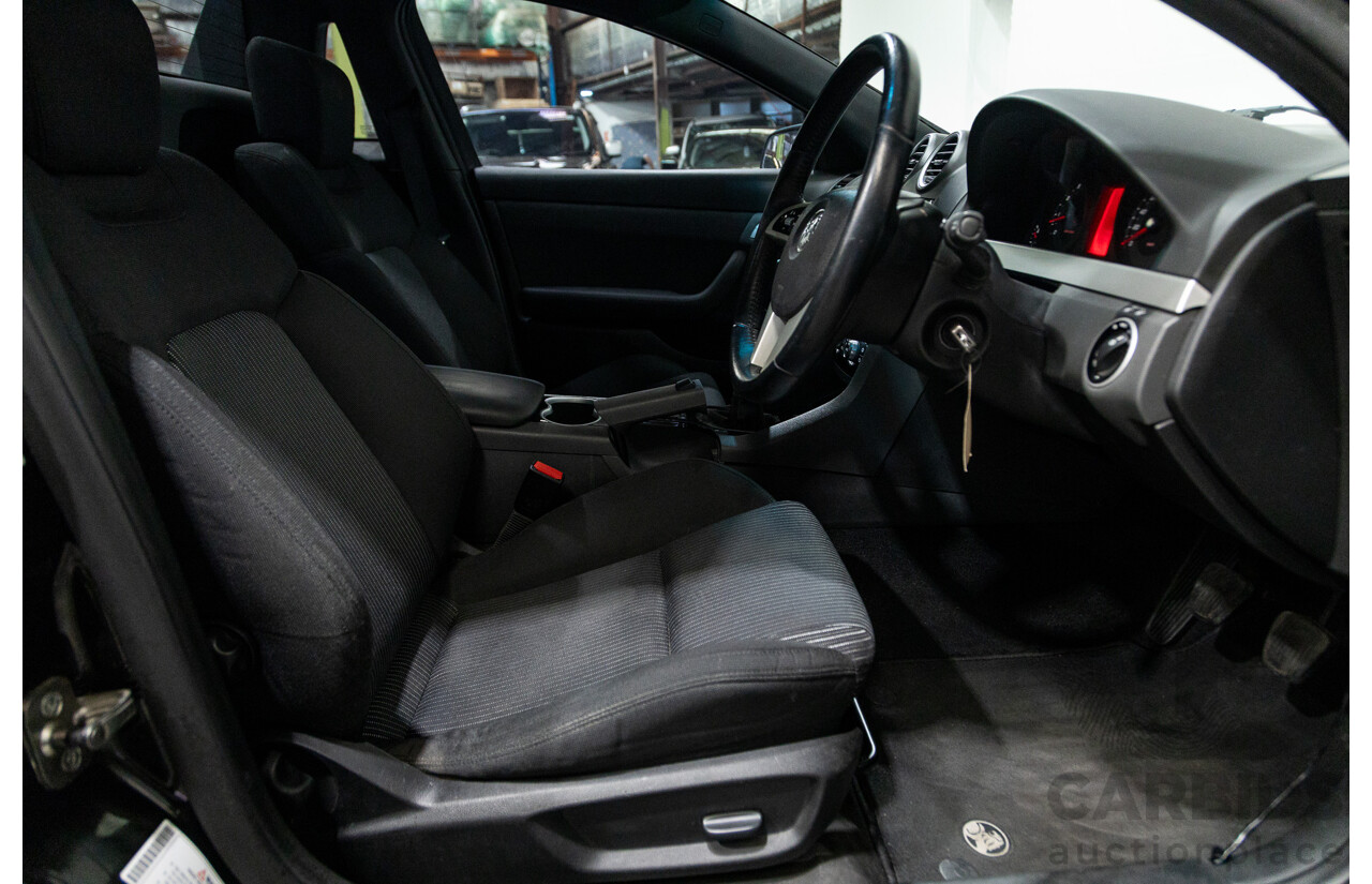 11/2010 Holden Commodore SV6 VE II Utility Black 3.6L