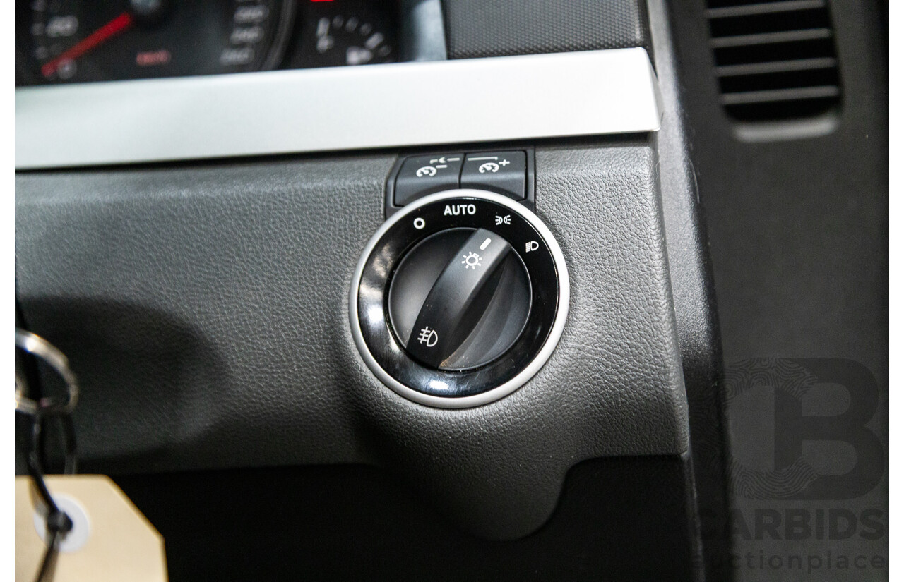 11/2010 Holden Commodore SV6 VE II Utility Black 3.6L