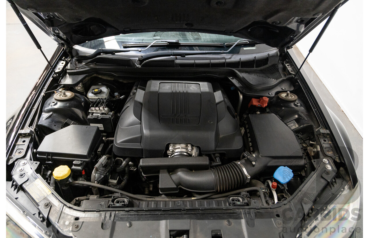 11/2010 Holden Commodore SV6 VE II Utility Black 3.6L