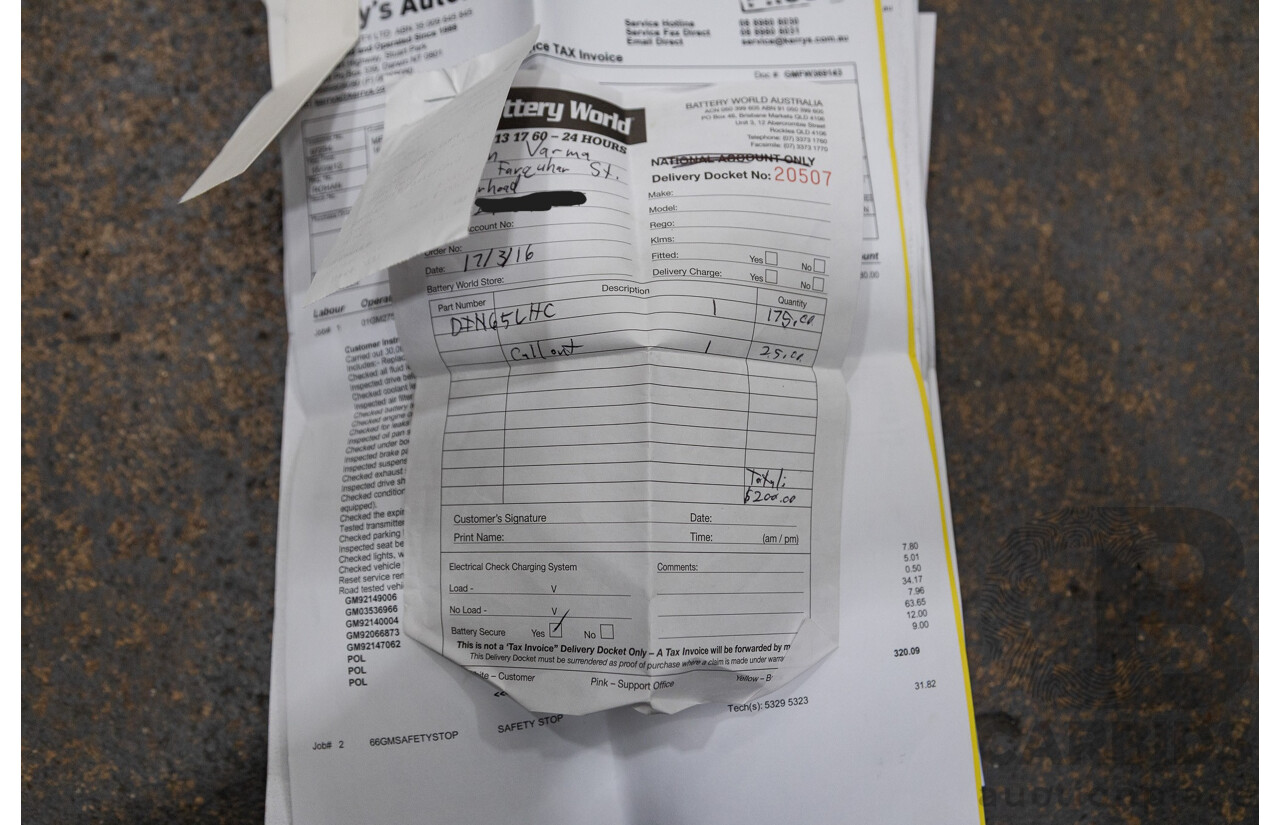 11/2010 Holden Commodore SV6 VE II Utility Black 3.6L