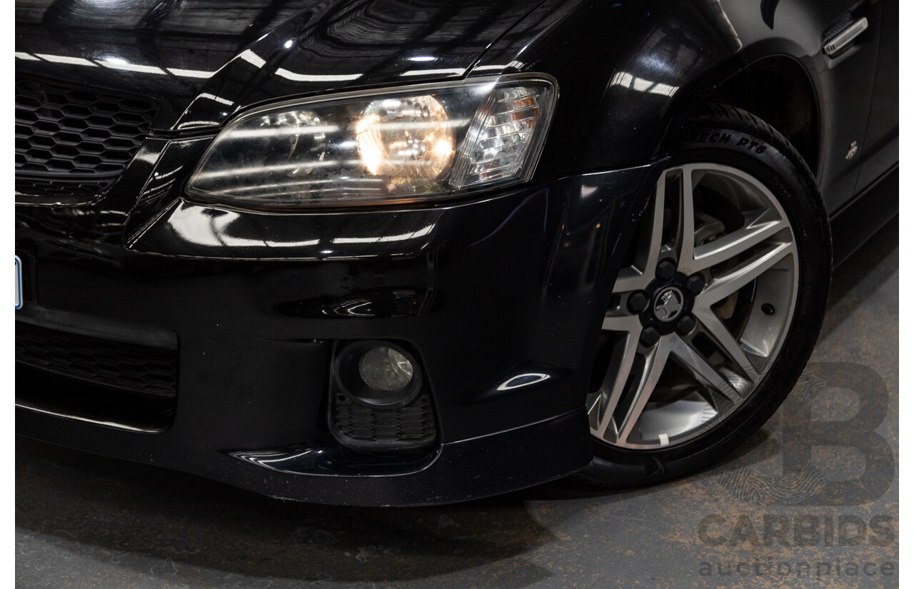 11/2010 Holden Commodore SV6 VE II Utility Black 3.6L