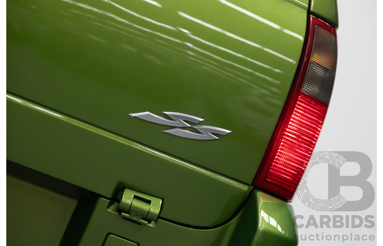 3/2003 Holden Commodore SS VY Utility Hot House Green 5.7L