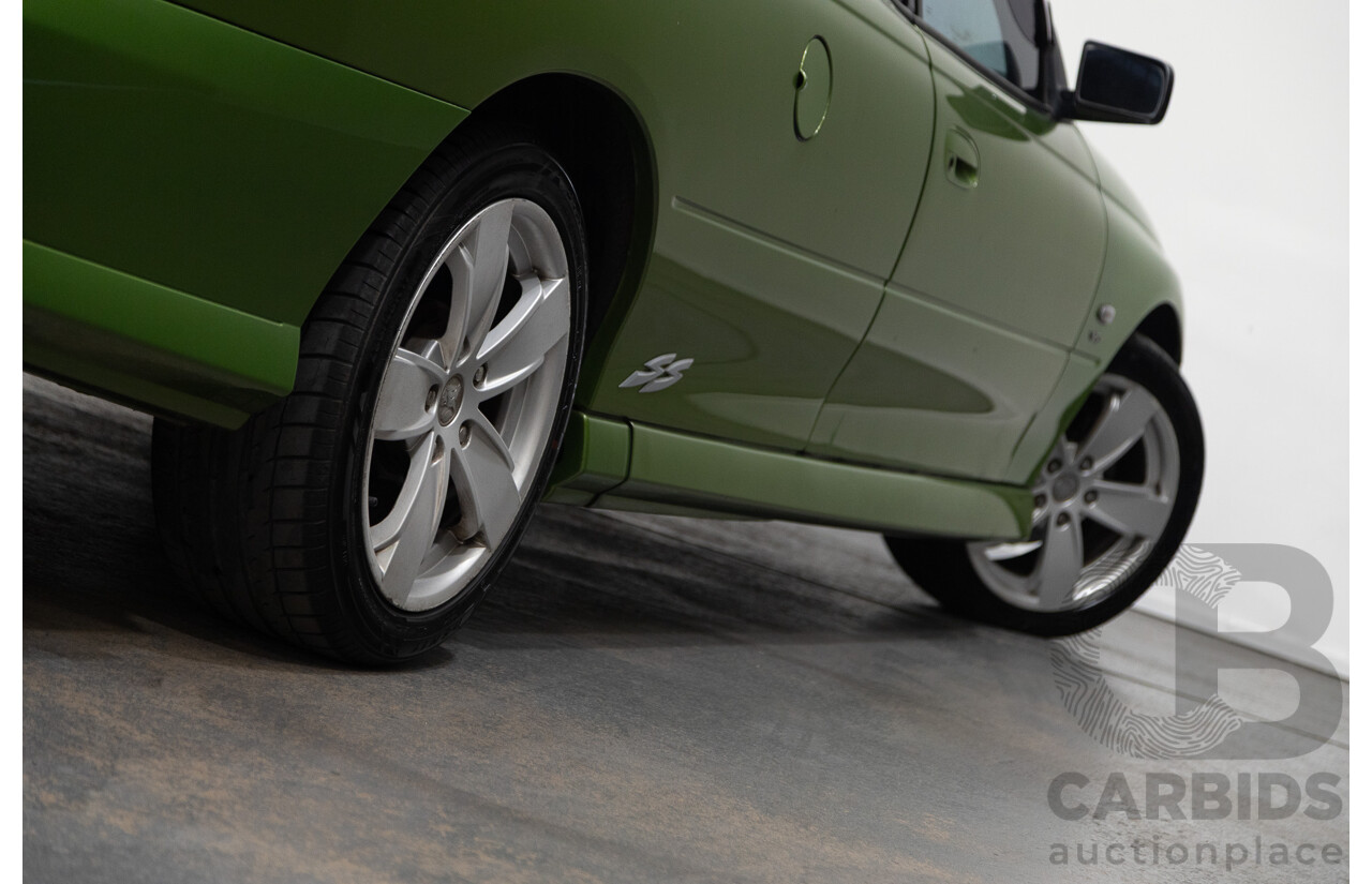 3/2003 Holden Commodore SS VY Utility Hot House Green 5.7L