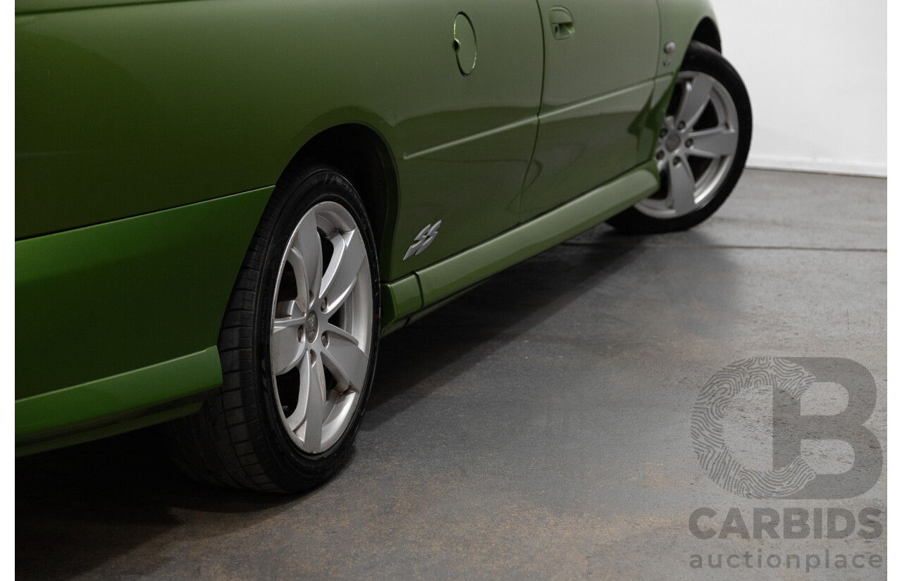 3/2003 Holden Commodore SS VY Utility Hot House Green 5.7L