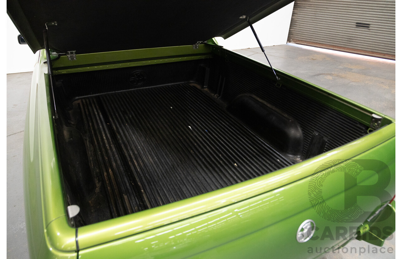3/2003 Holden Commodore SS VY Utility Hot House Green 5.7L