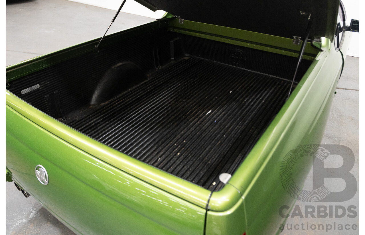 3/2003 Holden Commodore SS VY Utility Hot House Green 5.7L