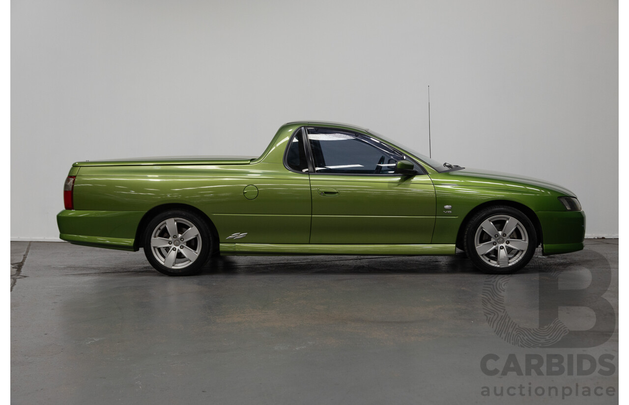 3/2003 Holden Commodore SS VY Utility Hot House Green 5.7L