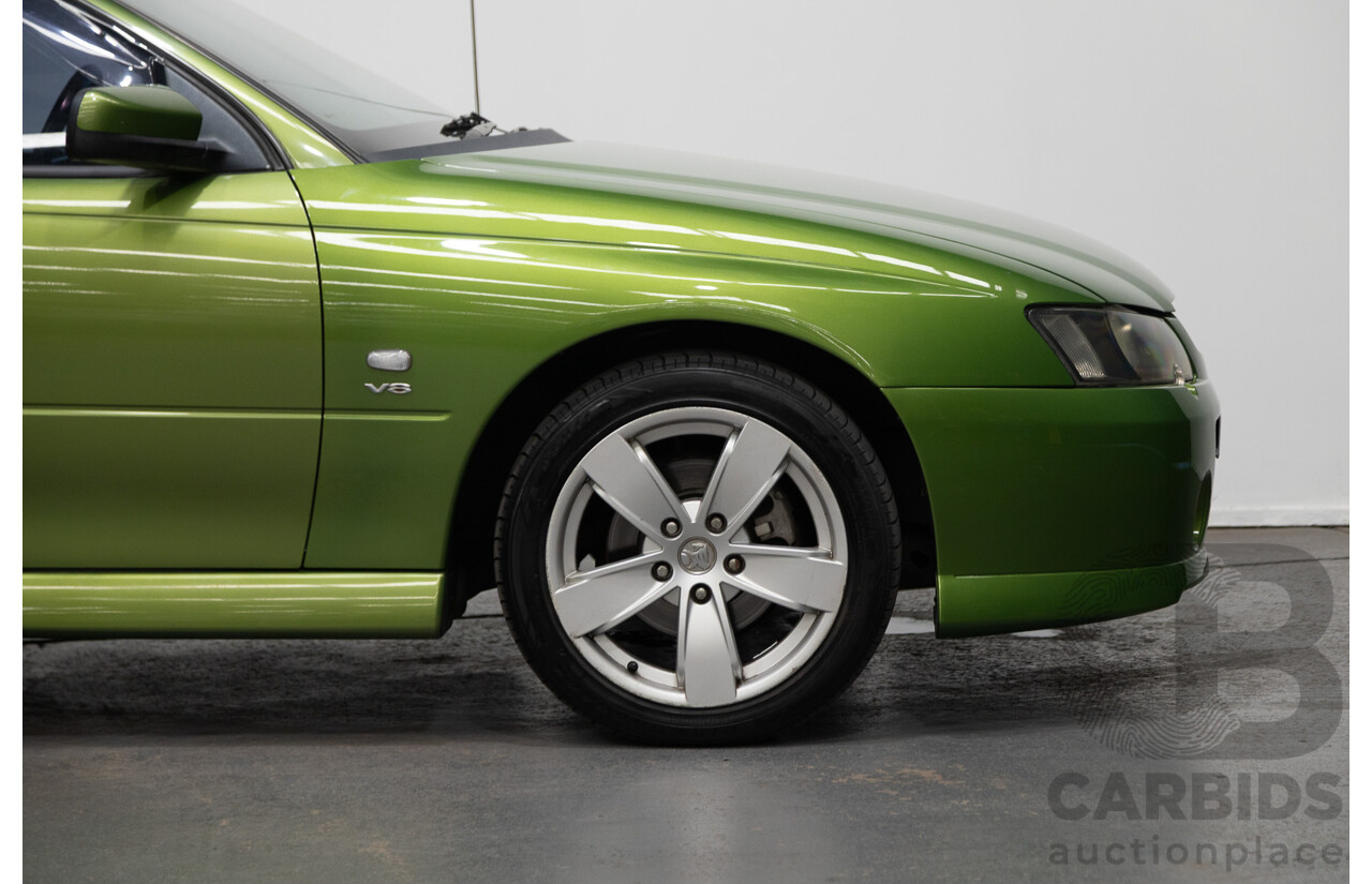 3/2003 Holden Commodore SS VY Utility Hot House Green 5.7L
