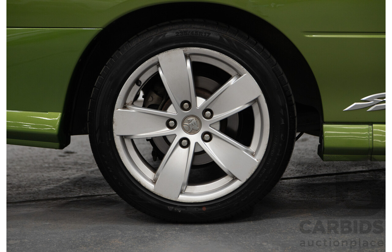 3/2003 Holden Commodore SS VY Utility Hot House Green 5.7L