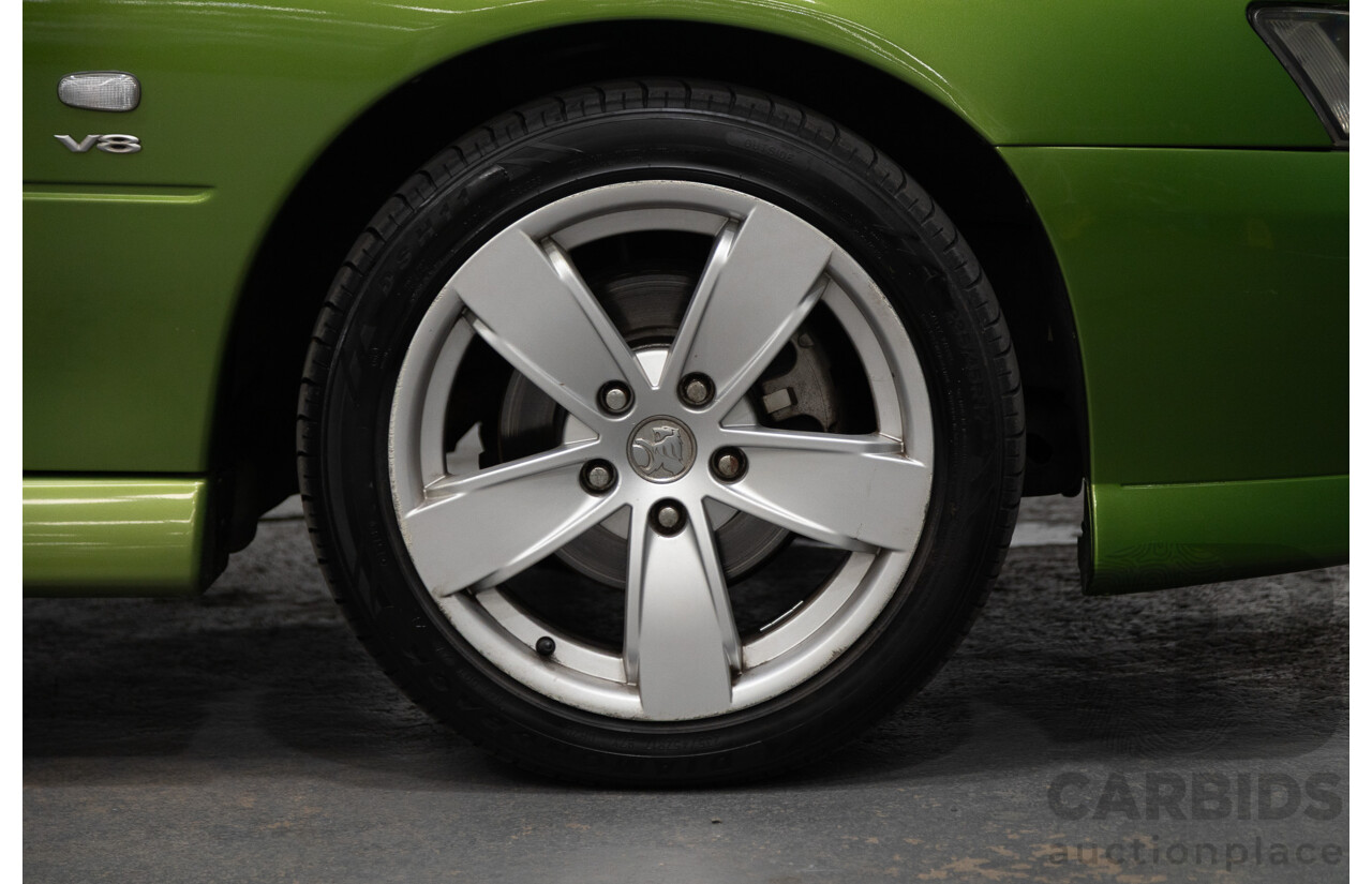 3/2003 Holden Commodore SS VY Utility Hot House Green 5.7L