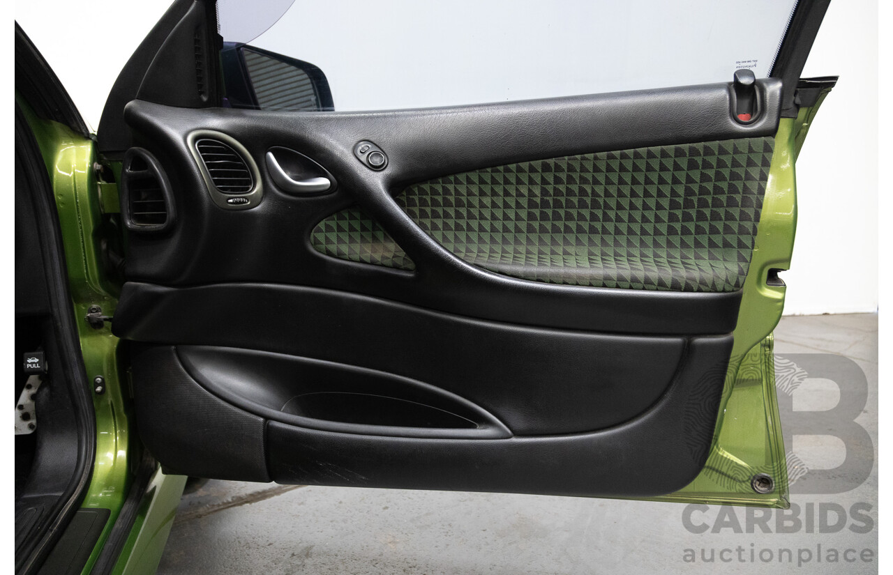 3/2003 Holden Commodore SS VY Utility Hot House Green 5.7L