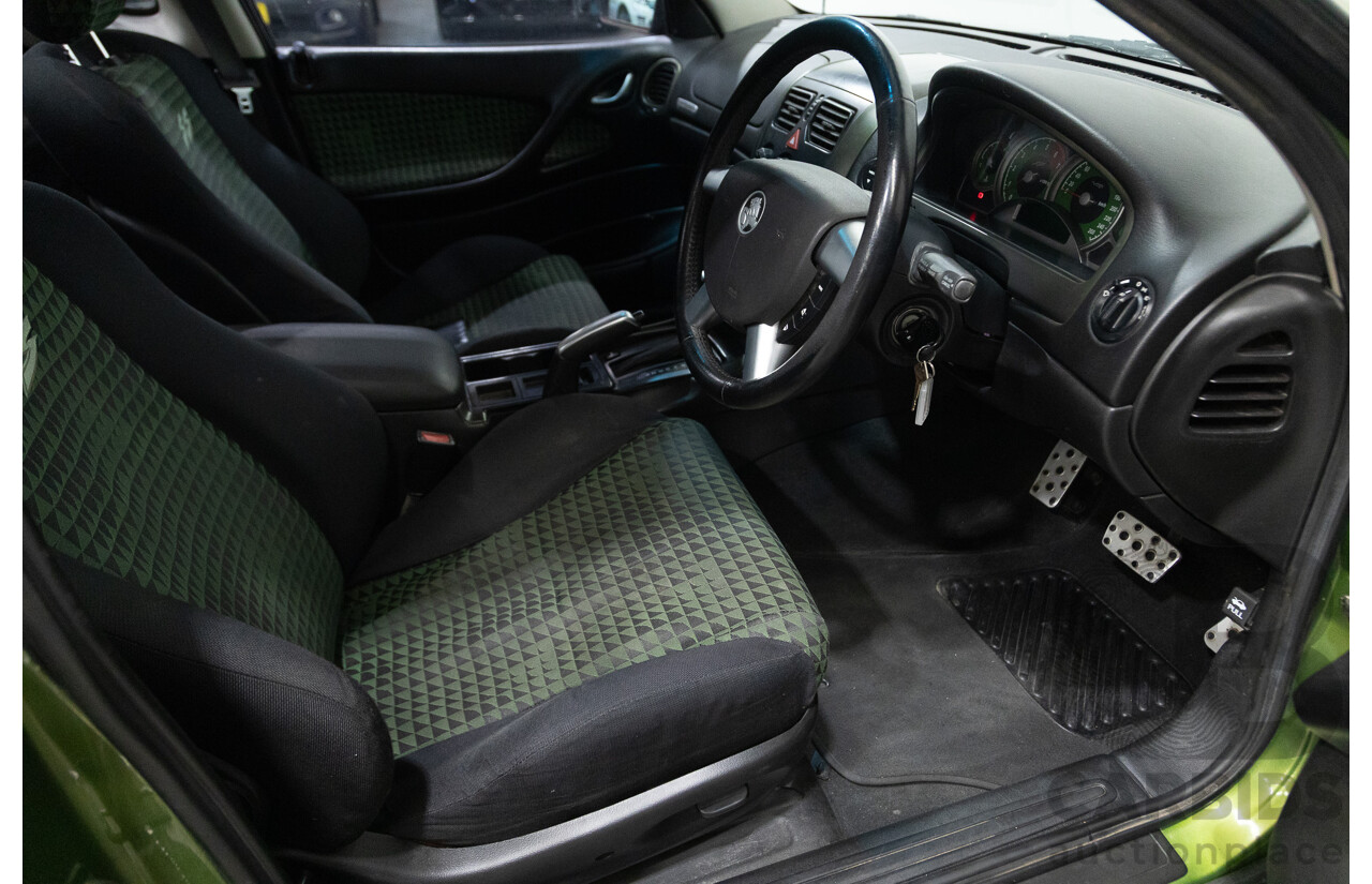 3/2003 Holden Commodore SS VY Utility Hot House Green 5.7L