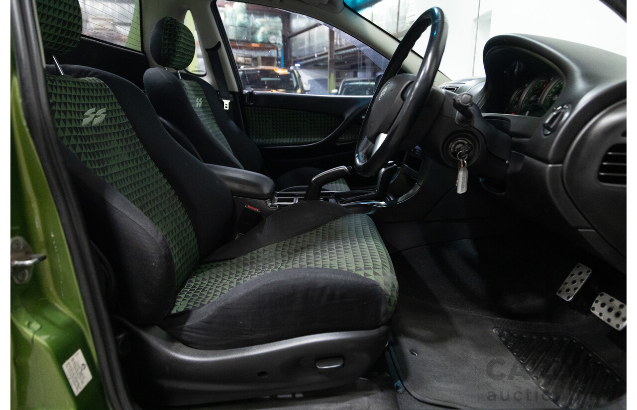 3/2003 Holden Commodore SS VY Utility Hot House Green 5.7L