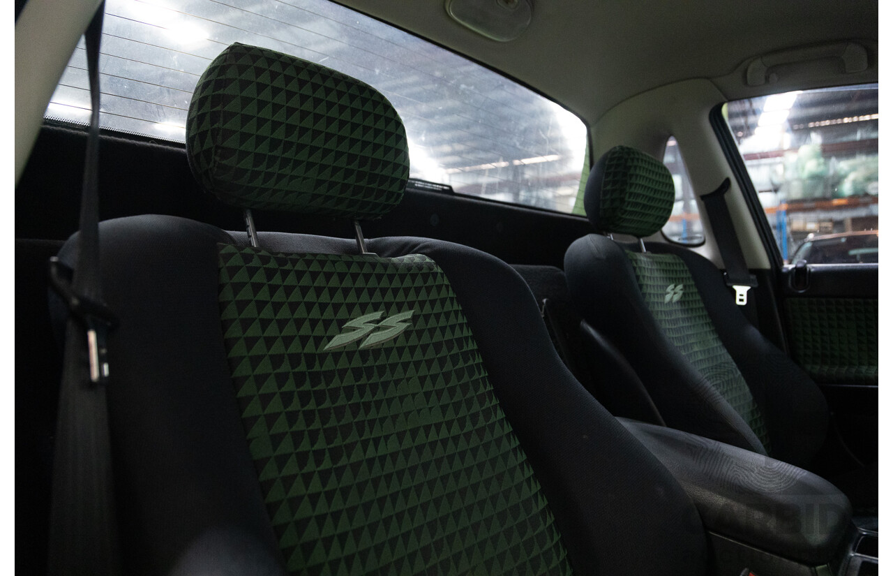 3/2003 Holden Commodore SS VY Utility Hot House Green 5.7L