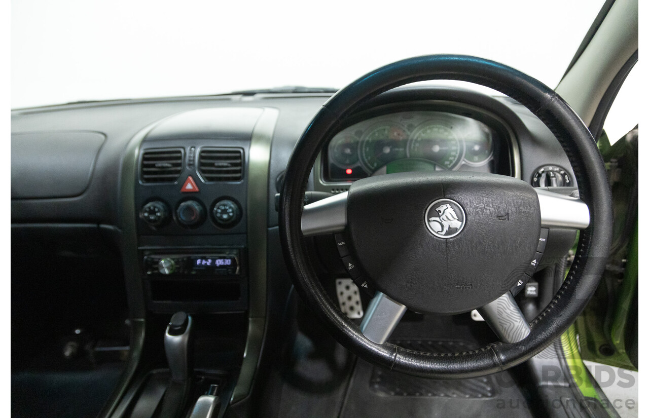 3/2003 Holden Commodore SS VY Utility Hot House Green 5.7L