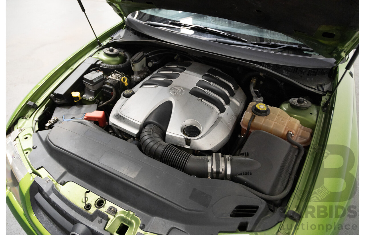 3/2003 Holden Commodore SS VY Utility Hot House Green 5.7L
