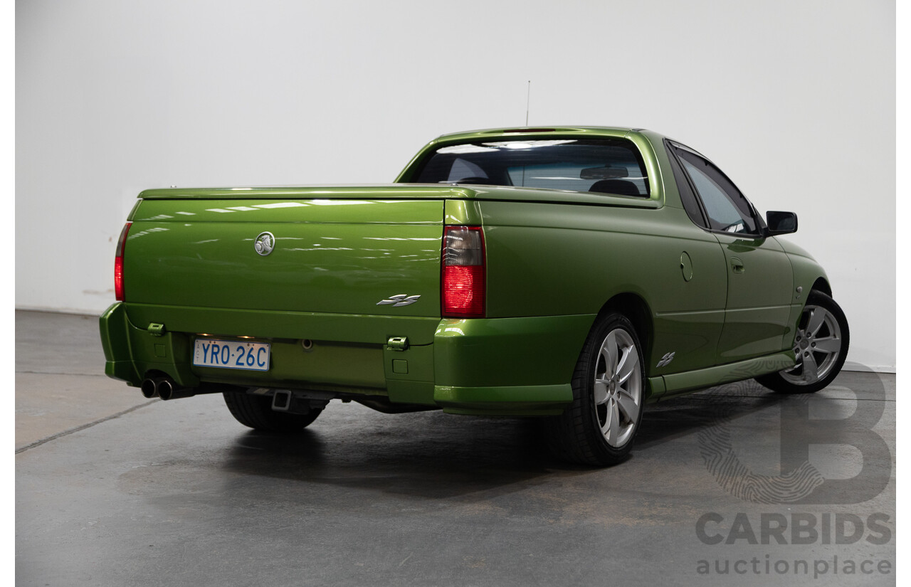 3/2003 Holden Commodore SS VY Utility Hot House Green 5.7L