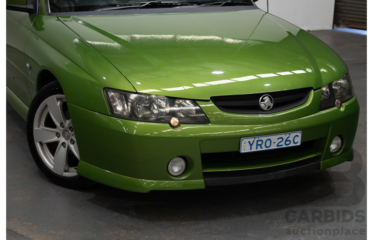 3/2003 Holden Commodore SS VY Utility Hot House Green 5.7L