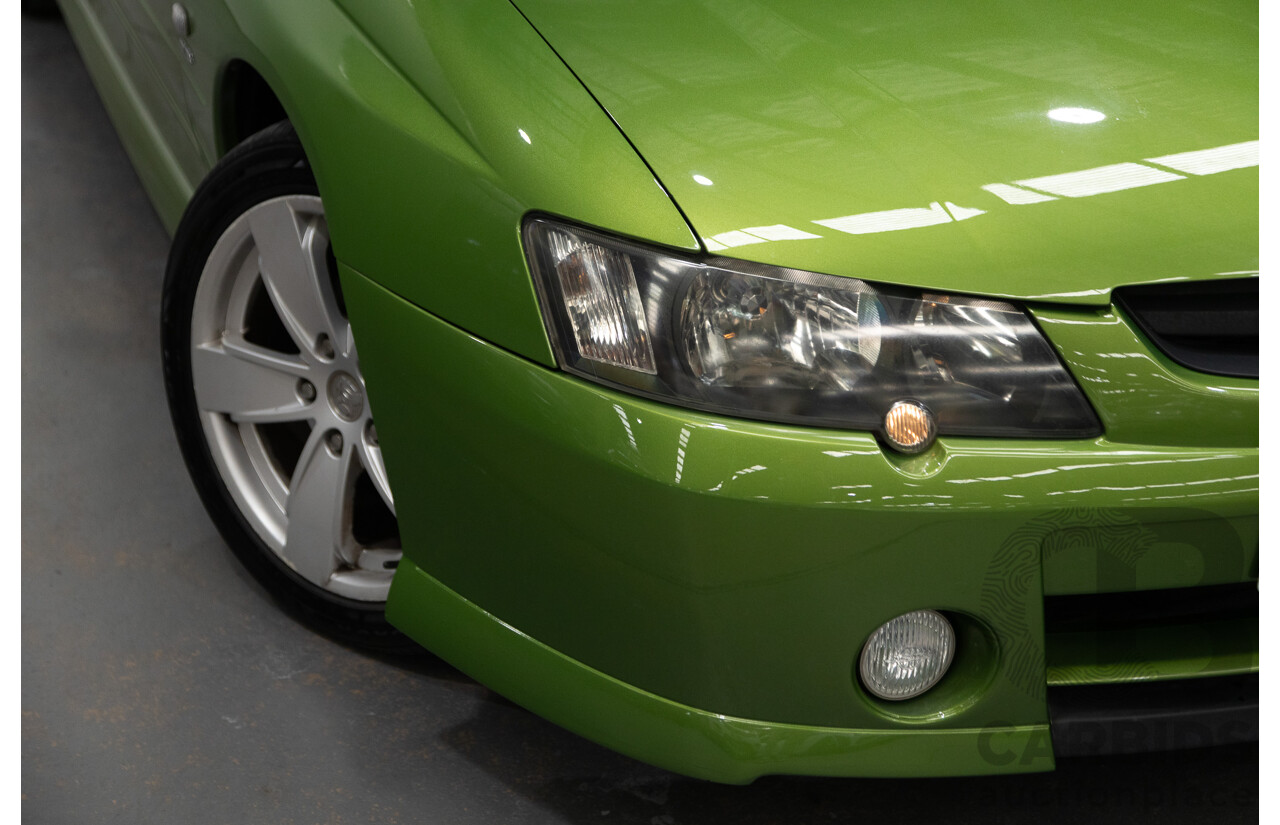 3/2003 Holden Commodore SS VY Utility Hot House Green 5.7L