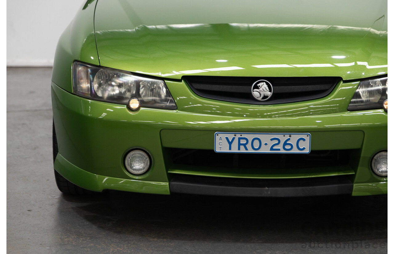 3/2003 Holden Commodore SS VY Utility Hot House Green 5.7L