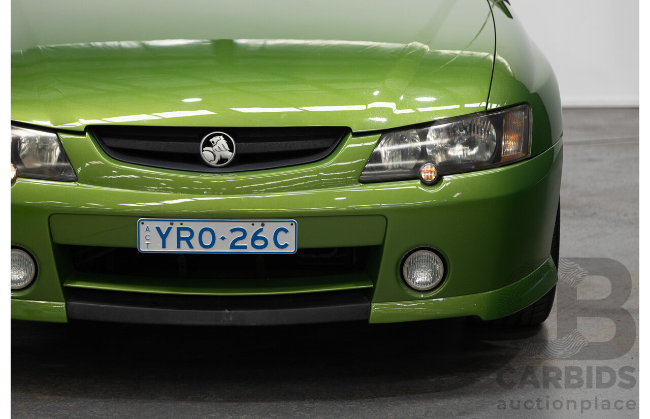 3/2003 Holden Commodore SS VY Utility Hot House Green 5.7L