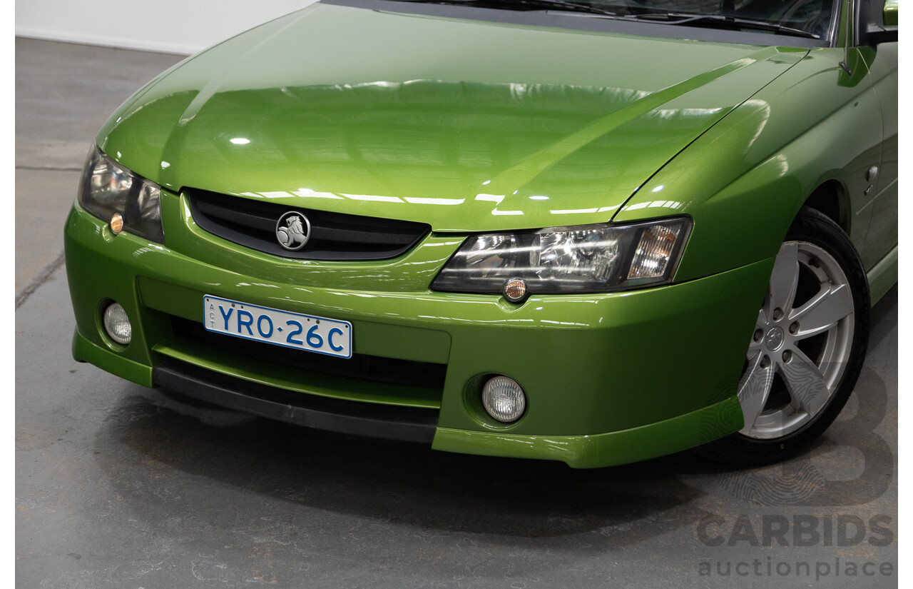 3/2003 Holden Commodore SS VY Utility Hot House Green 5.7L