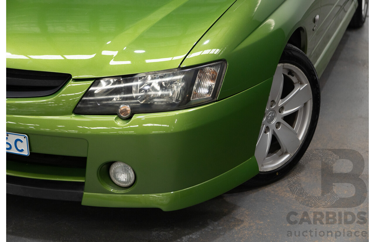3/2003 Holden Commodore SS VY Utility Hot House Green 5.7L