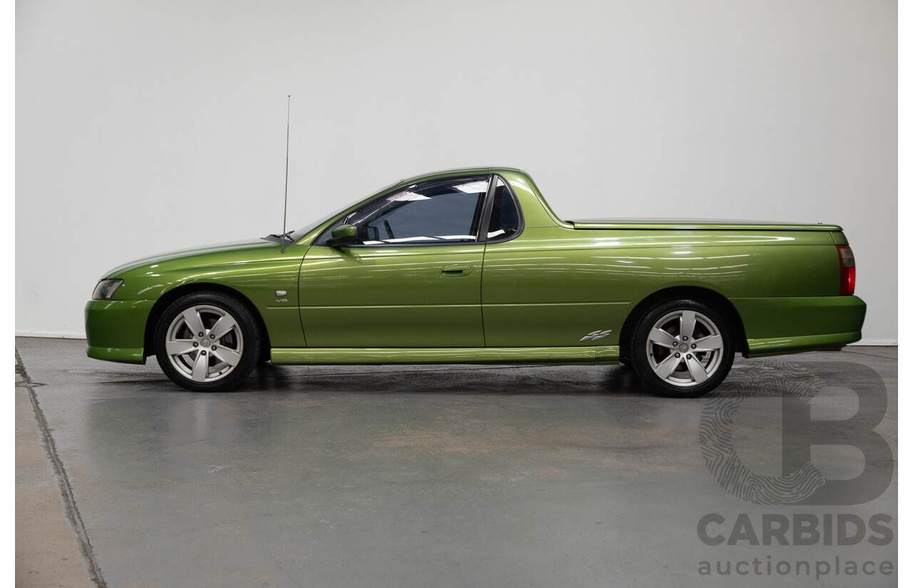 3/2003 Holden Commodore SS VY Utility Hot House Green 5.7L