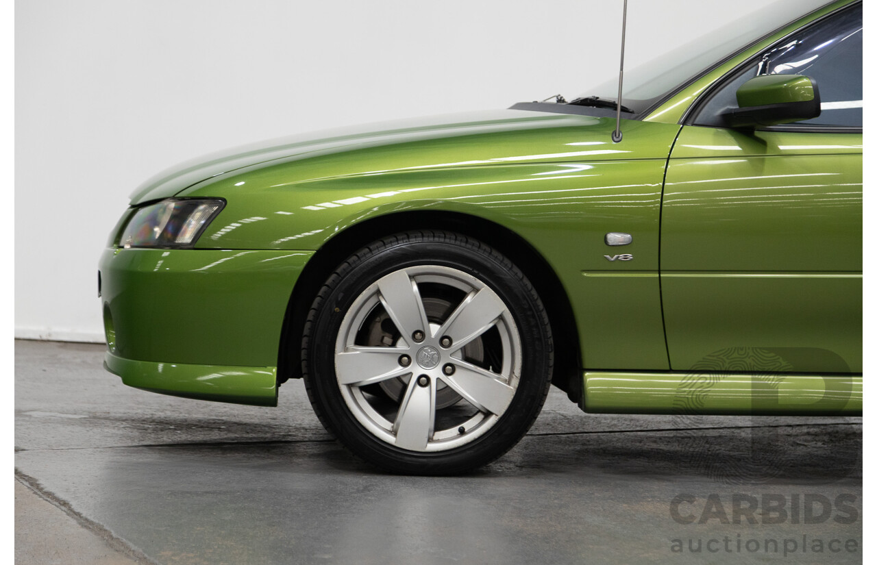 3/2003 Holden Commodore SS VY Utility Hot House Green 5.7L