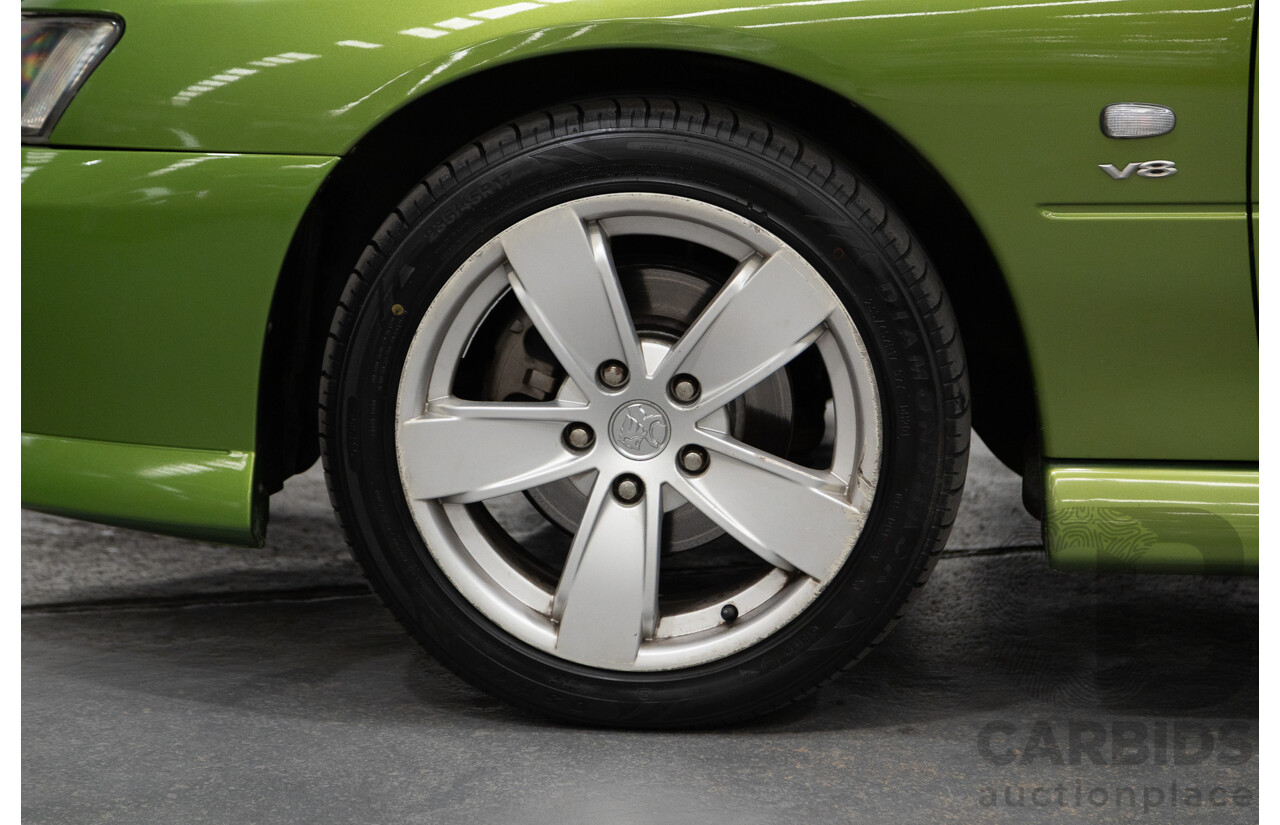 3/2003 Holden Commodore SS VY Utility Hot House Green 5.7L
