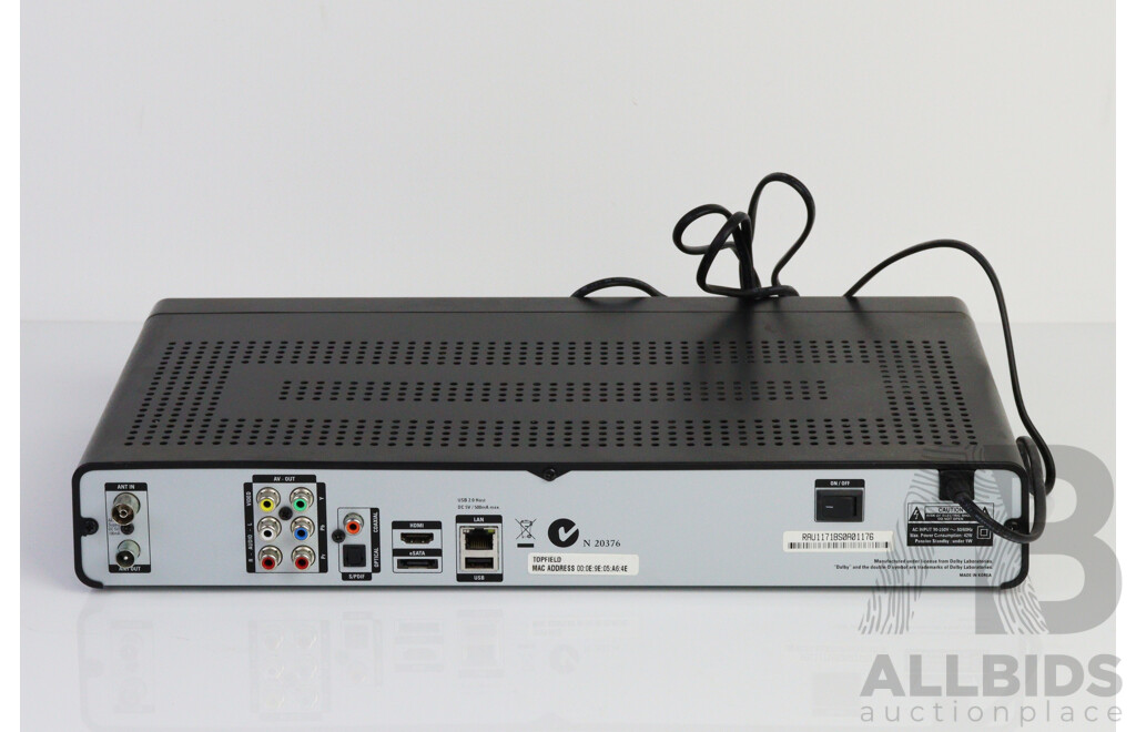 Topfield High Deffinition Digital Terrestrial Reciever TRF 7170 with Instuction Booklet