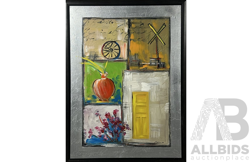 Lidia, (Date Unknown), Abstract - Day in the Life, Acrylic on Canvas, 118 x 88 cm