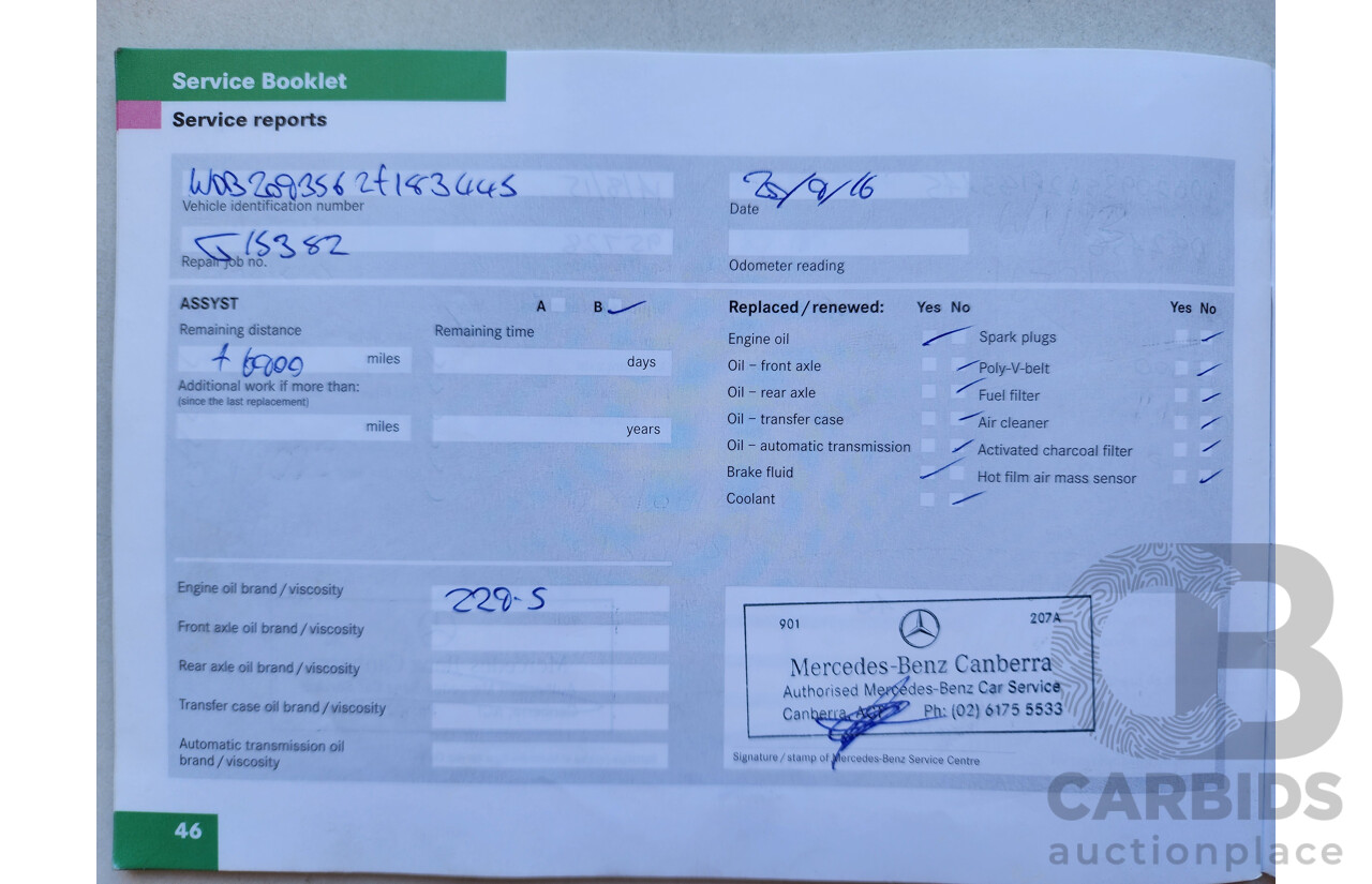 12/2005 Mercedes-Benz Clk350 Elegance C209 MY06 2d Coupe Silver 3.5L