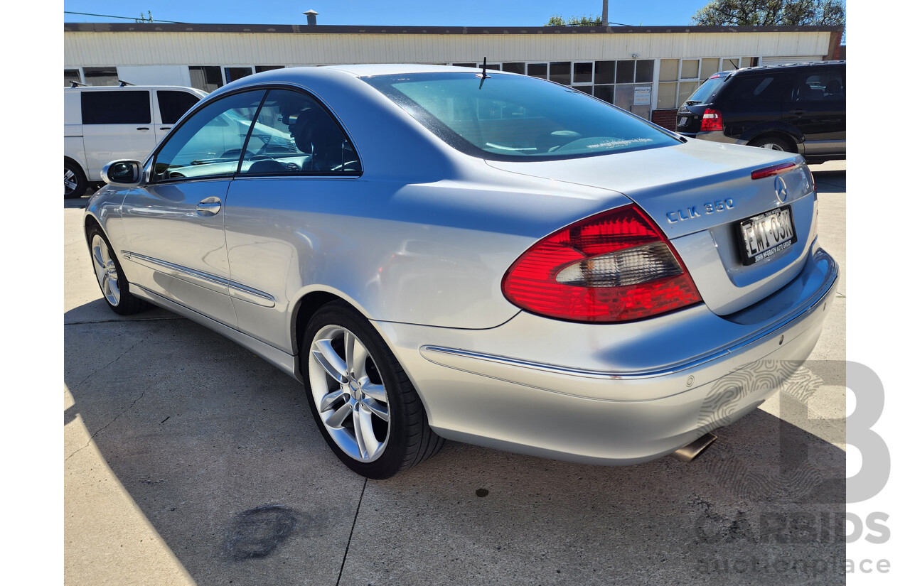 12/2005 Mercedes-Benz Clk350 Elegance C209 MY06 2d Coupe Silver 3.5L