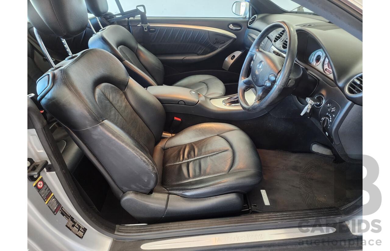 12/2005 Mercedes-Benz Clk350 Elegance C209 MY06 2d Coupe Silver 3.5L