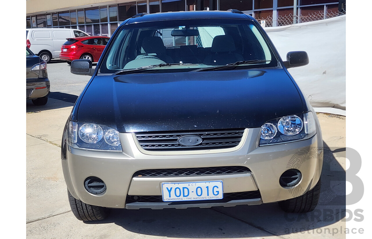 4/2009 Ford Territory TX (rwd) SY MY07 UPGRADE 4d Wagon Black 4.0L