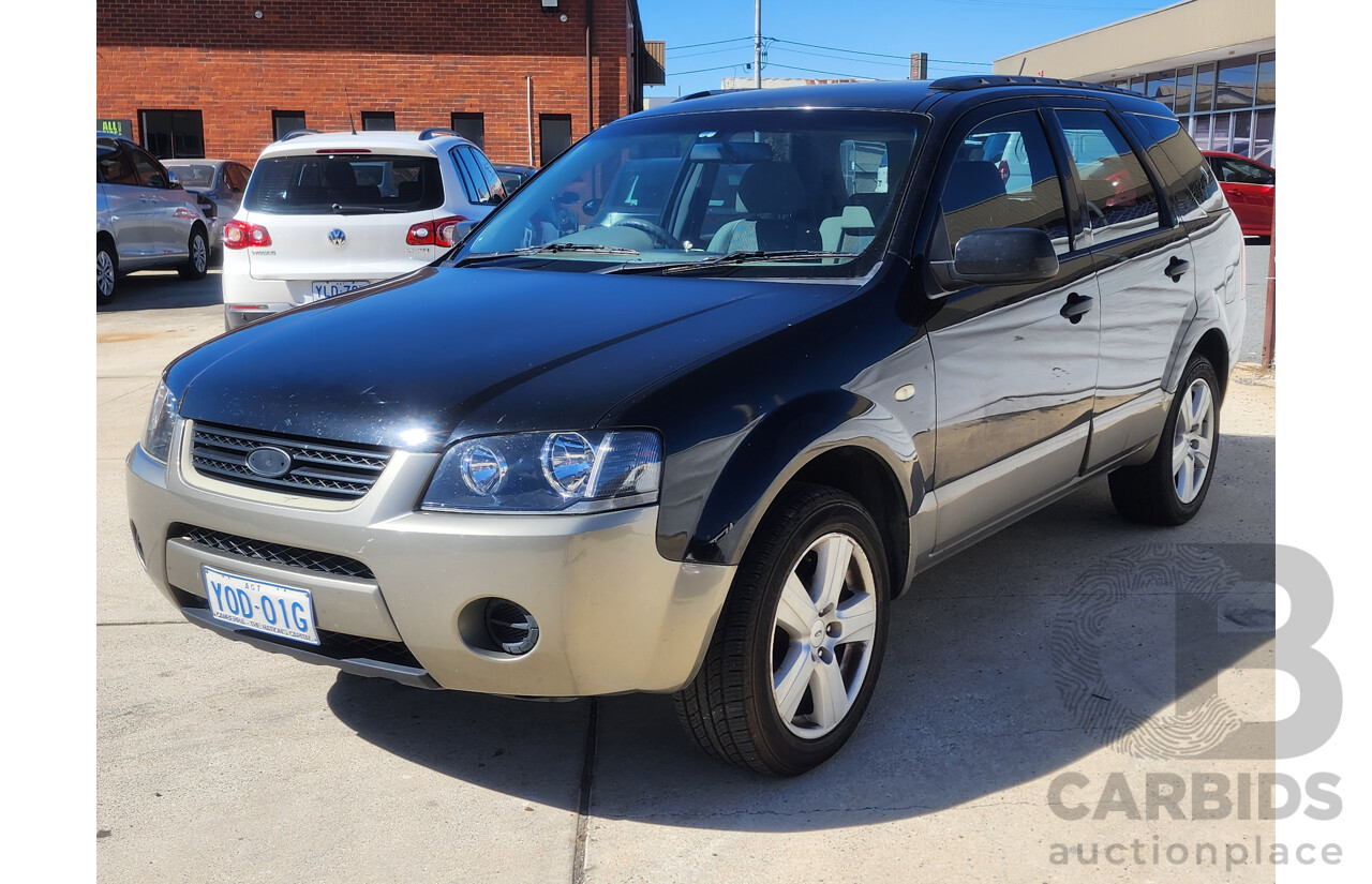 4/2009 Ford Territory TX (rwd) SY MY07 UPGRADE 4d Wagon Black 4.0L