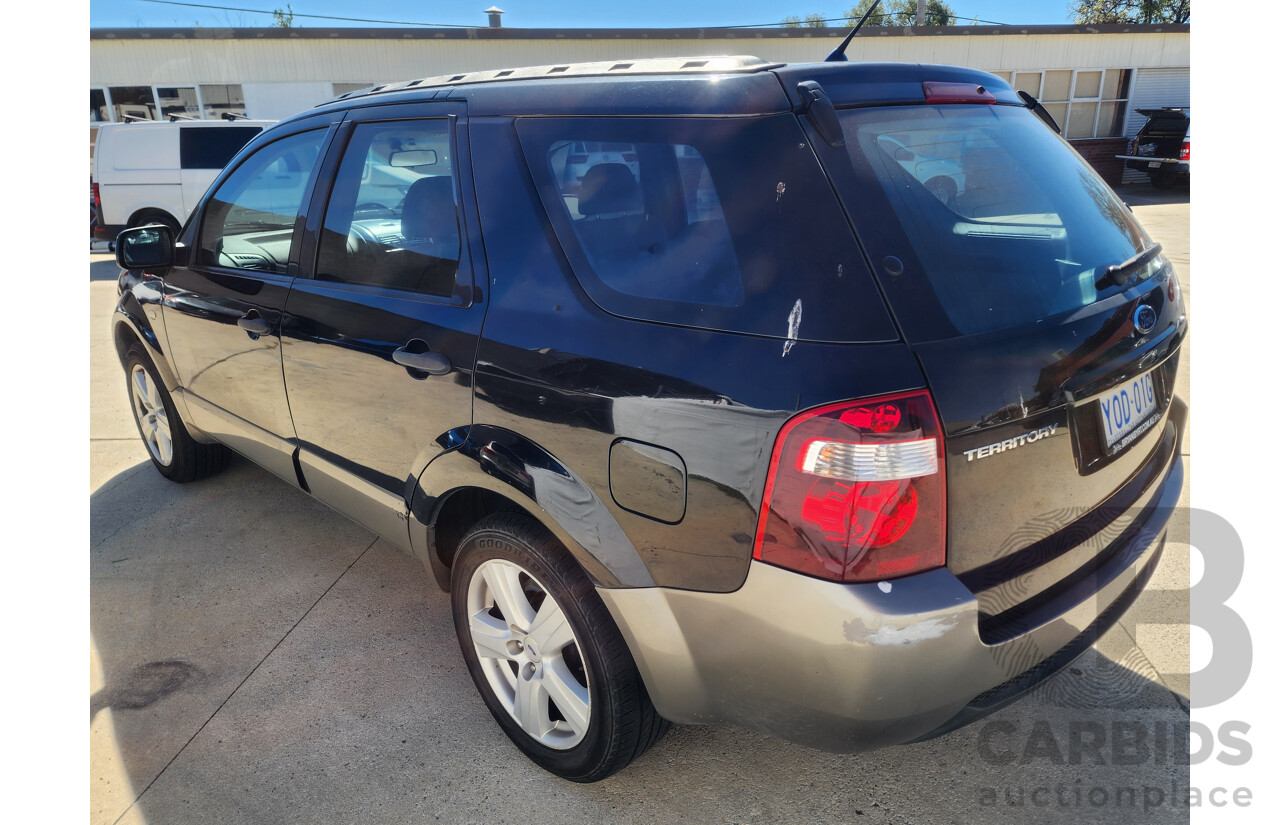 4/2009 Ford Territory TX (rwd) SY MY07 UPGRADE 4d Wagon Black 4.0L