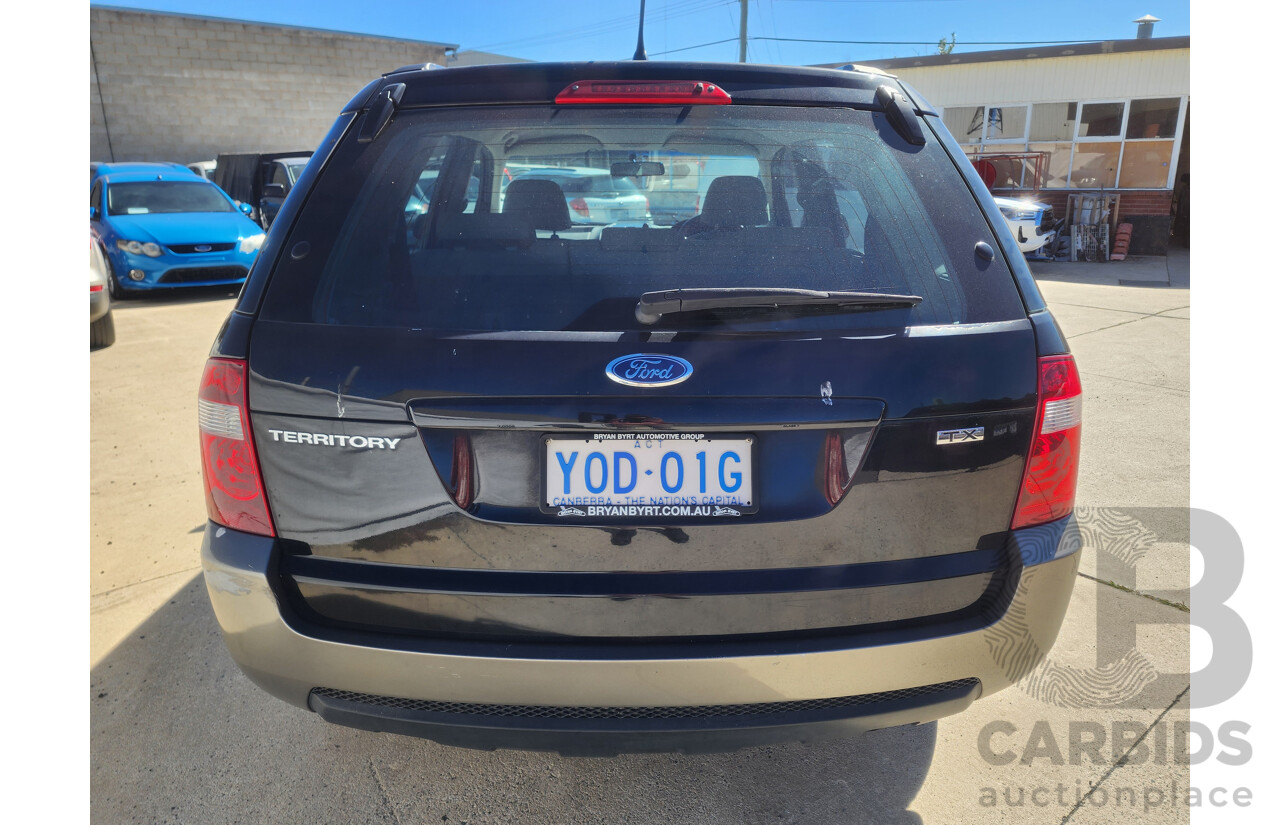 4/2009 Ford Territory TX (rwd) SY MY07 UPGRADE 4d Wagon Black 4.0L