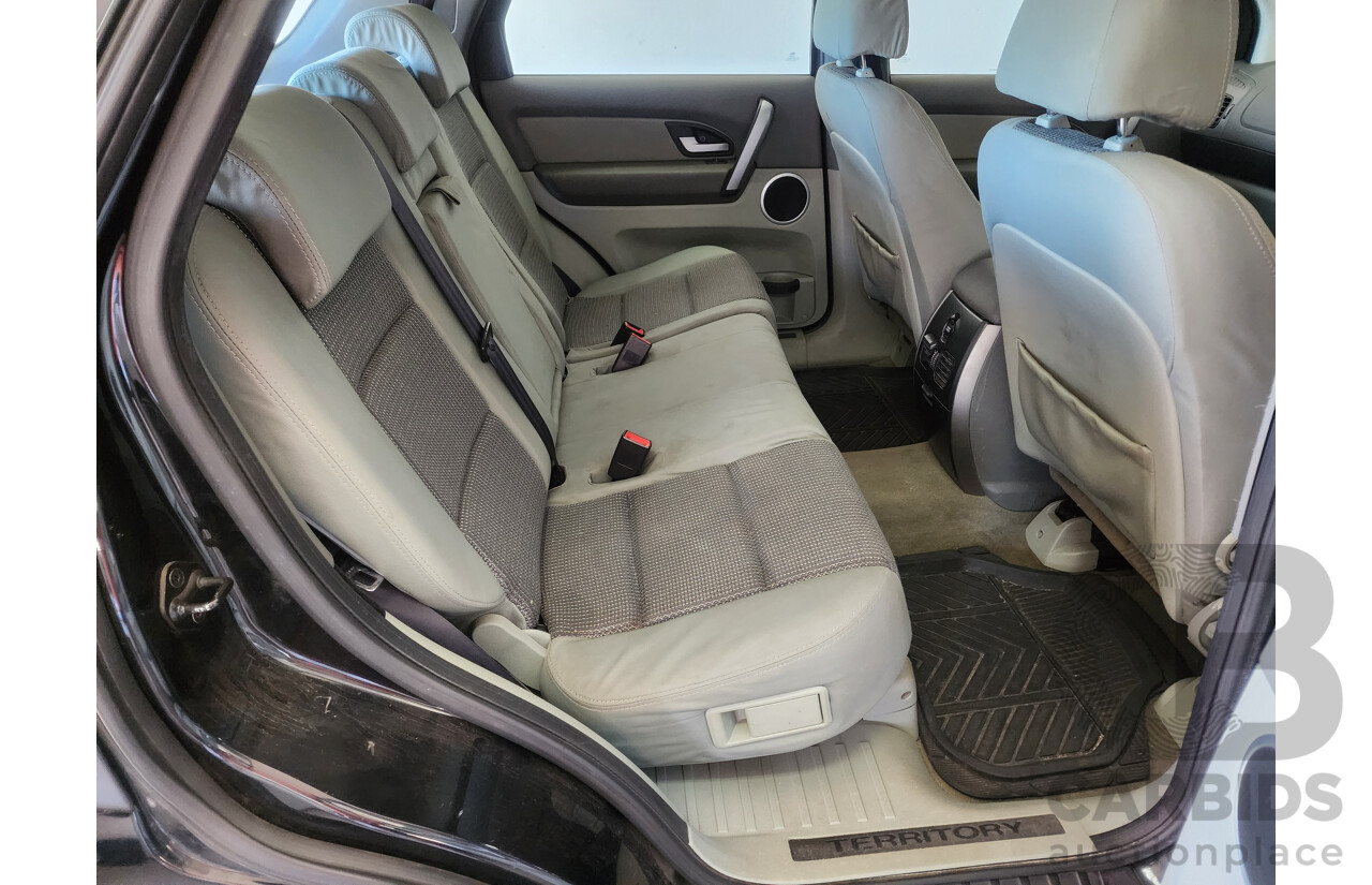4/2009 Ford Territory TX (rwd) SY MY07 UPGRADE 4d Wagon Black 4.0L