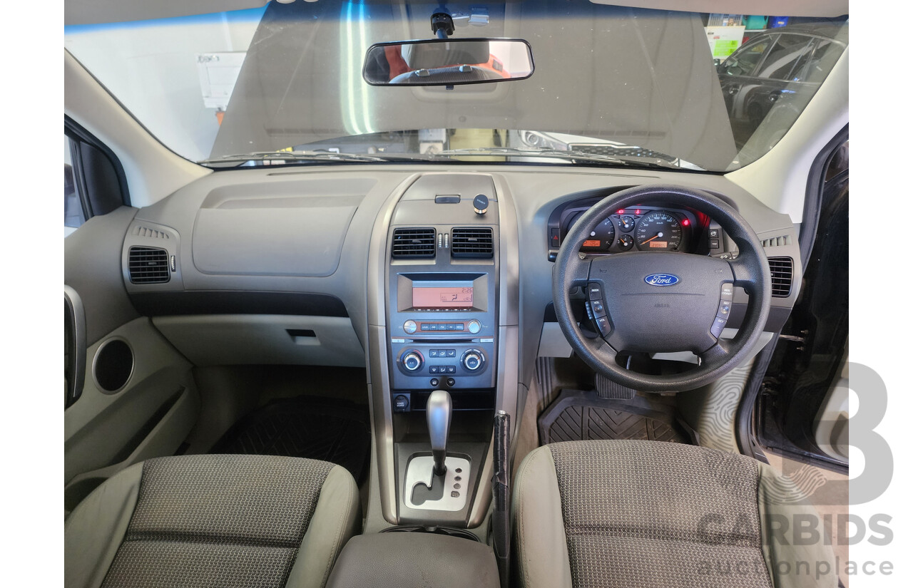 4/2009 Ford Territory TX (rwd) SY MY07 UPGRADE 4d Wagon Black 4.0L