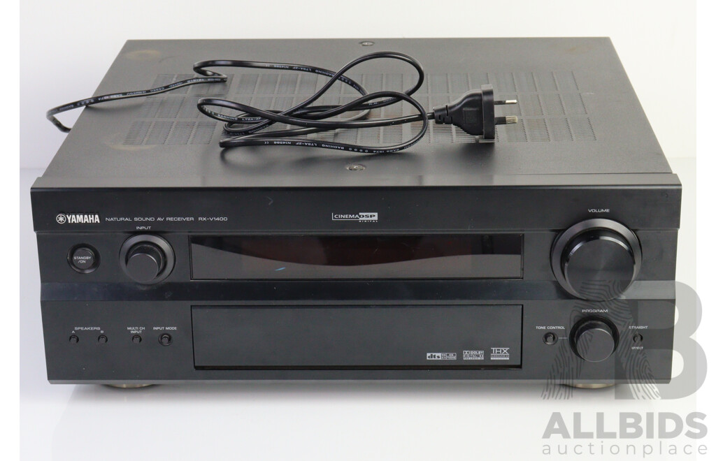 Yamaha Natural Sound AV Reciever RX V 1400
