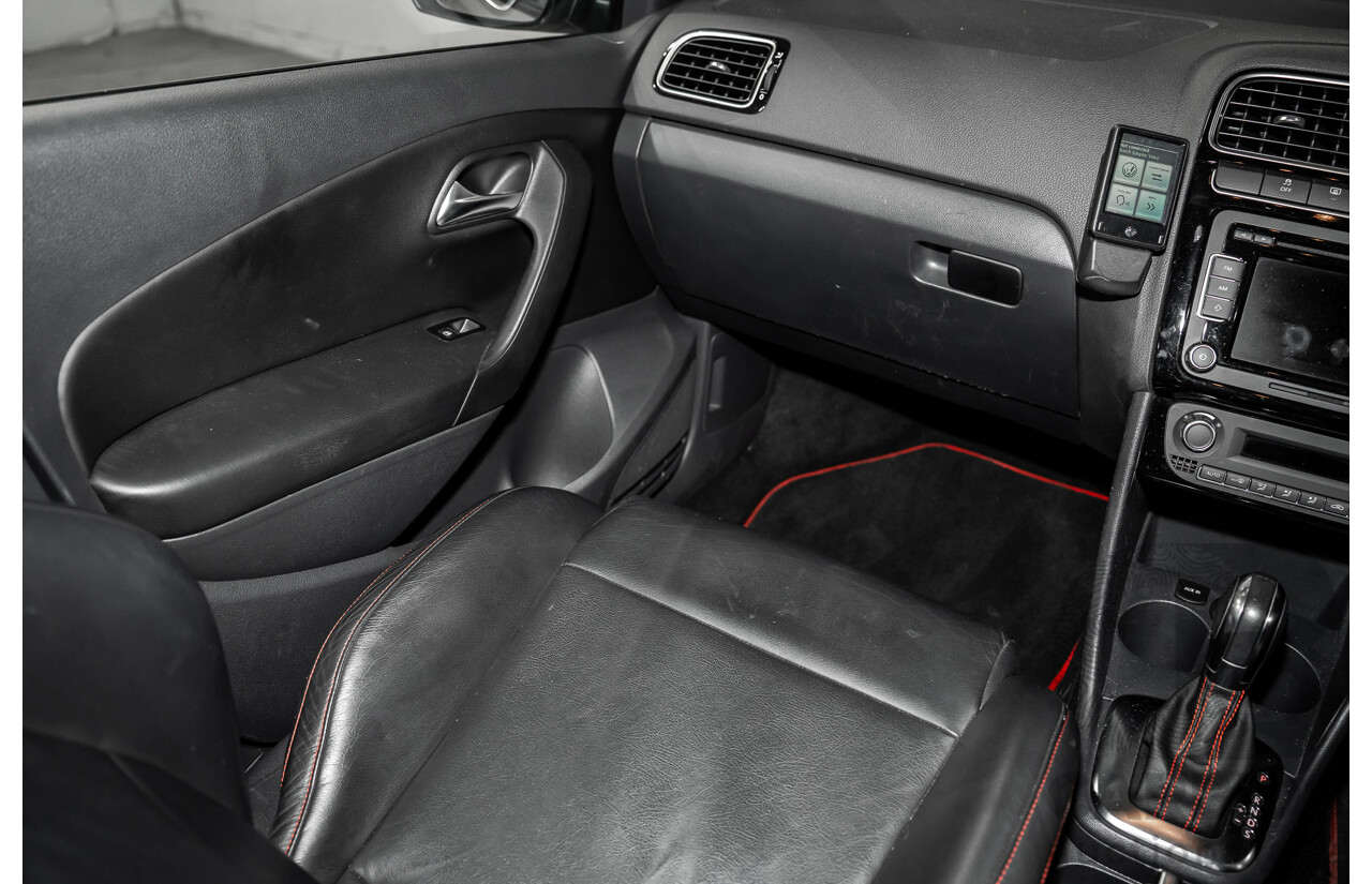 1/2013 Volkswagen Polo GTi 6R MY13 5d Hatchback Candy White Twincharged 1.4L