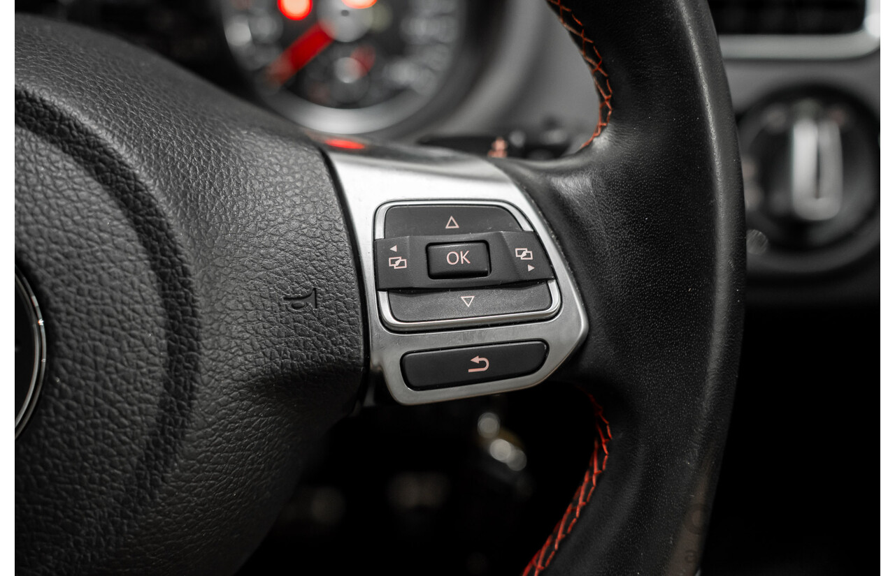 1/2013 Volkswagen Polo GTi 6R MY13 5d Hatchback Candy White Twincharged 1.4L