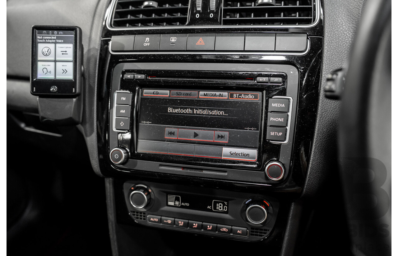 1/2013 Volkswagen Polo GTi 6R MY13 5d Hatchback Candy White Twincharged 1.4L